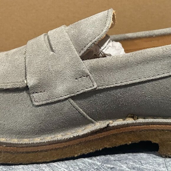 Men\'s Astorflex Mokaflex Suede Loafers | Antilope Gray 182 | Size 45 main image 4